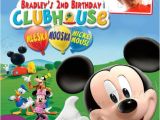 Mickey Mouse Clubhouse Custom Birthday Invitations Exclusive Mickey Mouse Clubhouse Birthday Invitations