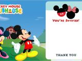 Mickey Mouse Clubhouse Party Invitations Free Template Mickey Mouse Clubhouse Invitation Free Template