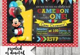 Mickey Mouse Clubhouse Party Invitations Free Template Mickey Mouse Invitation Templates 29 Free Psd Vector