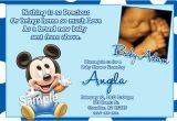 Mickey Mouse Invitations Baby Shower Mickey Mouse Baby Shower Invitations Baby Mickey Mouse Baby