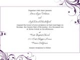 Microsoft Word Wedding Invitation Templates 8 Free Wedding Invitation Templates Excel Pdf formats
