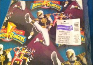 Mighty Morphin Power Ranger Birthday Invitations Mighty Morphin Power Ranger Gift Wrap New Any Occasion