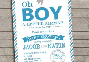 Military Baby Shower Invitations Oh Boy Military Baby Shower Invitations Air force Army