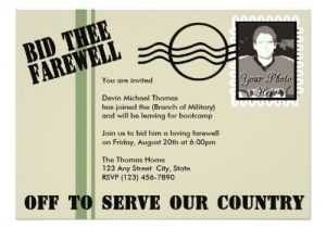 Military Going Away Party Invitation Templates Going Away Party Wording Ideas Just B Cause