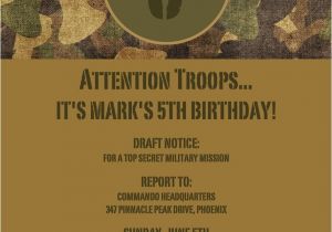 Military themed Party Invitations 102 Best Images About Army themed Birthday Party On