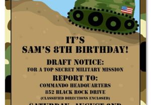 Military themed Party Invitations Army themed Birthday Party Invitation orderecigsjuice Info