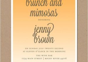 Mimosa Bridal Shower Invitations Pinterest