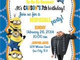 Minions Birthday Invitation Template Unavailable Listing On Etsy