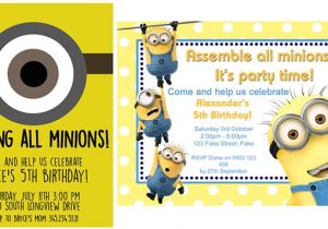 Minions Party Invites 12 Minion Party Must Haves Mum 39 S Grapevine