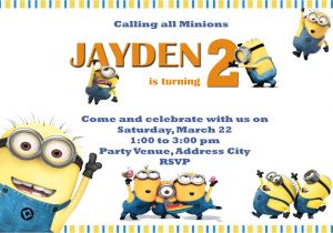 Minions Party Invites Moms Kiddie Party Link Minions Party Invites