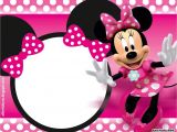 Minnie Birthday Invitation Template Minnie Mouse Birthday Invitation Template Listmachinepro Com