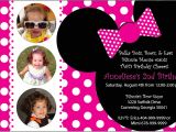 Minnie Mouse 1 Year Old Birthday Party Invitations Minnie Mouse Invitation Pure Design Graphics