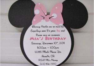 Minnie Mouse 2nd Birthday Invitation Wording Pin 2nd Birthday Invitation Wording Minnie Mouse Image