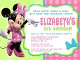 Minnie Mouse 3rd Birthday Invitation Wording Minnie Mouse Birthday Quotes Quotesgram