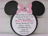 Minnie Mouse 3rd Birthday Invitations Minnie Mouse 3rd Birthday Invitation Wording