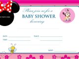 Minnie Mouse Baby Shower Invitations Free Free Printable Mickey Mouse Baby Shower Invitation