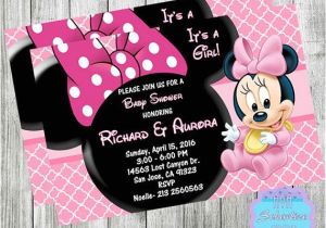 Minnie Mouse Baby Shower Invitations Walmart 10 Best Minnie Mouse Baby Shower Invitations Walmart