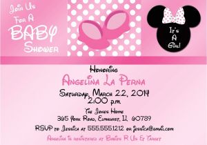 Minnie Mouse Baby Shower Invitations Walmart Minnie Mouse Baby Shower Invitations at Walmart Mous