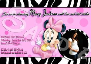 Minnie Mouse Baby Shower Invitations Walmart Minnie Mouse Baby Shower Invitations