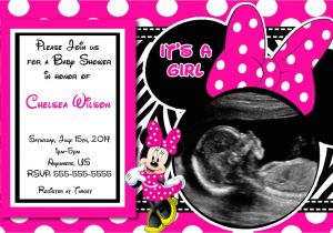 Minnie Mouse Baby Shower Invites Baby Shower Invitations Minnie Mouse Baby Shower