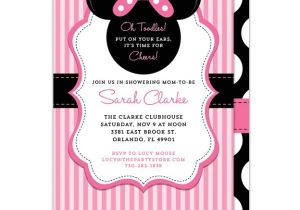 Minnie Mouse Baby Shower Invites Baby Shower Invitations Minnie Mouse