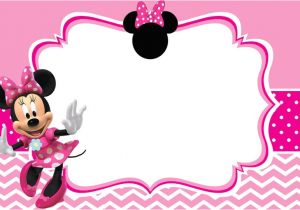 Minnie Mouse Birthday Invitation Template Free Download Minnie Mouse Free Printable Invitation Templates