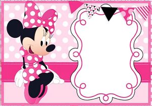 Minnie Mouse Birthday Invitation Templates Free Free Printable Minnie Mouse Invitation Templates Part 1