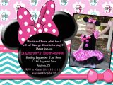 Minnie Mouse Bowtique Birthday Invitations Custom Minnie Mouse Bowtique Invitation Printable