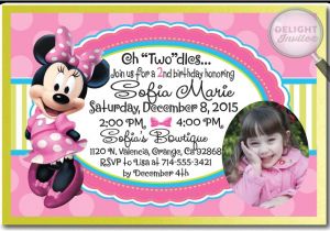 Minnie Mouse Bowtique Birthday Invitations Minnie Mouse Bowtique Birthday Invitations [di 279