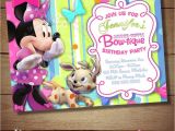 Minnie Mouse Bowtique Birthday Invitations Minnie Mouse Bowtique Birthday Invitations