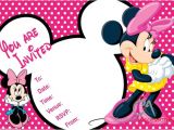 Minnie Mouse Party Invitation Template 32 Minnie Mouse Birthday Invitation Templates Free