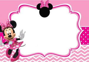 Minnie Mouse Party Invitation Template Minnie Mouse Free Printable Invitation Templates