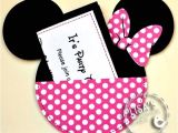 Minnie Mouse Party Invitations Diy Minnie Mouse Birthday Party Ideas Pink Lover