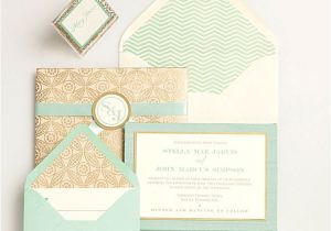 Mint and Gold Wedding Invites 324 Best Hot Wedding Trends for 2013 1 the Color Mint