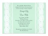 Mint Green Wedding Invitation Template Mint Green and Vintage Lace Wedding Invitation Zazzle Com