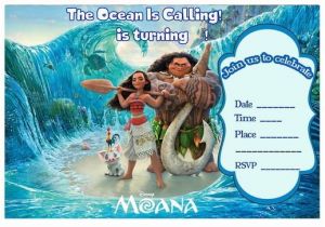 Moana Birthday Invitation Template 17 Best Images About Birthday Party Invitations Free