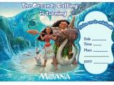 Moana Birthday Invitation Template Free 17 Best Images About Birthday Party Invitations Free