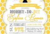 Mommy to Bee Baby Shower Invitations Bee Baby Shower Invitation Mommy to Bee