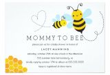 Mommy to Bee Baby Shower Invitations Mommy to Bee Baby Shower Invitation