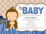 Monkey Baby Shower Invitations Templates Free Monkey Baby Shower Invitations Baby Shower Decoration Ideas