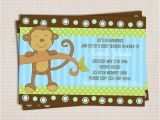 Monkey themed Baby Shower Invitations Printable Free Printable Baby Shower Invitations Monkey theme