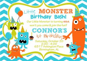 Monster Birthday Invitation Template Free Monster Birthday Invitations Free Printable