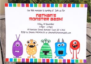 Monster Birthday Invitation Template How to Edit My Monster Party Invitations Template