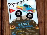 Monster Truck Party Invitations Free Monster Truck Party Invitation Printable Monster Jam