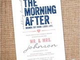 Morning Wedding Invitations the Morning after Wedding Brunch Invitation 5 by