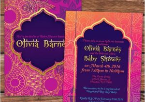Moroccan Baby Shower Invitations Moroccan themed Baby Shower Printable Diy Arabian