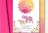 Moroccan Style Baby Shower Invitations Moroccan Baby Shower Invitation Watercolor Sunset Elephant