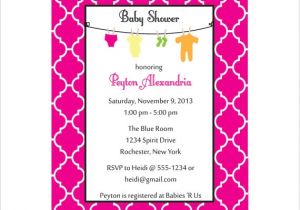 Moroccan themed Baby Shower Invitations Baby Shower Invitation Moroccan Clothesline Invitation