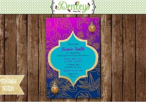 Moroccan themed Baby Shower Invitations Moroccan Baby Shower Invitation Arabian Nights Shower Baby