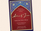 Moroccan themed Baby Shower Invitations Moroccan themed Bridal Shower Invitation